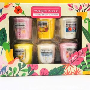 6 VOTIVE GIFT SET SS 22 YANKEE CANDLE HOME INSPIRATION