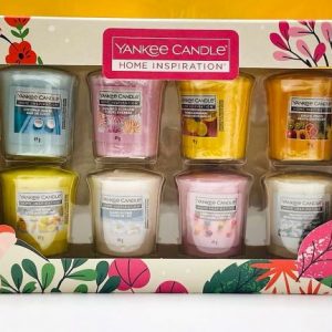 8 VOTIVE GIFT SET SS 22 YANKEE CANDLE HOME INSPIRATION