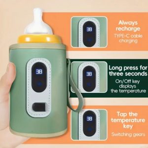 RISCALDATORE DI BOTTIGLIE PORTATILE ALIMENTATO DA USB